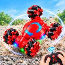 360° Stunt RC Car – LED Lights & Remote Control