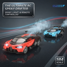 Spray & Drift RC Stunt Car | 4WD High-Speed Toy Car