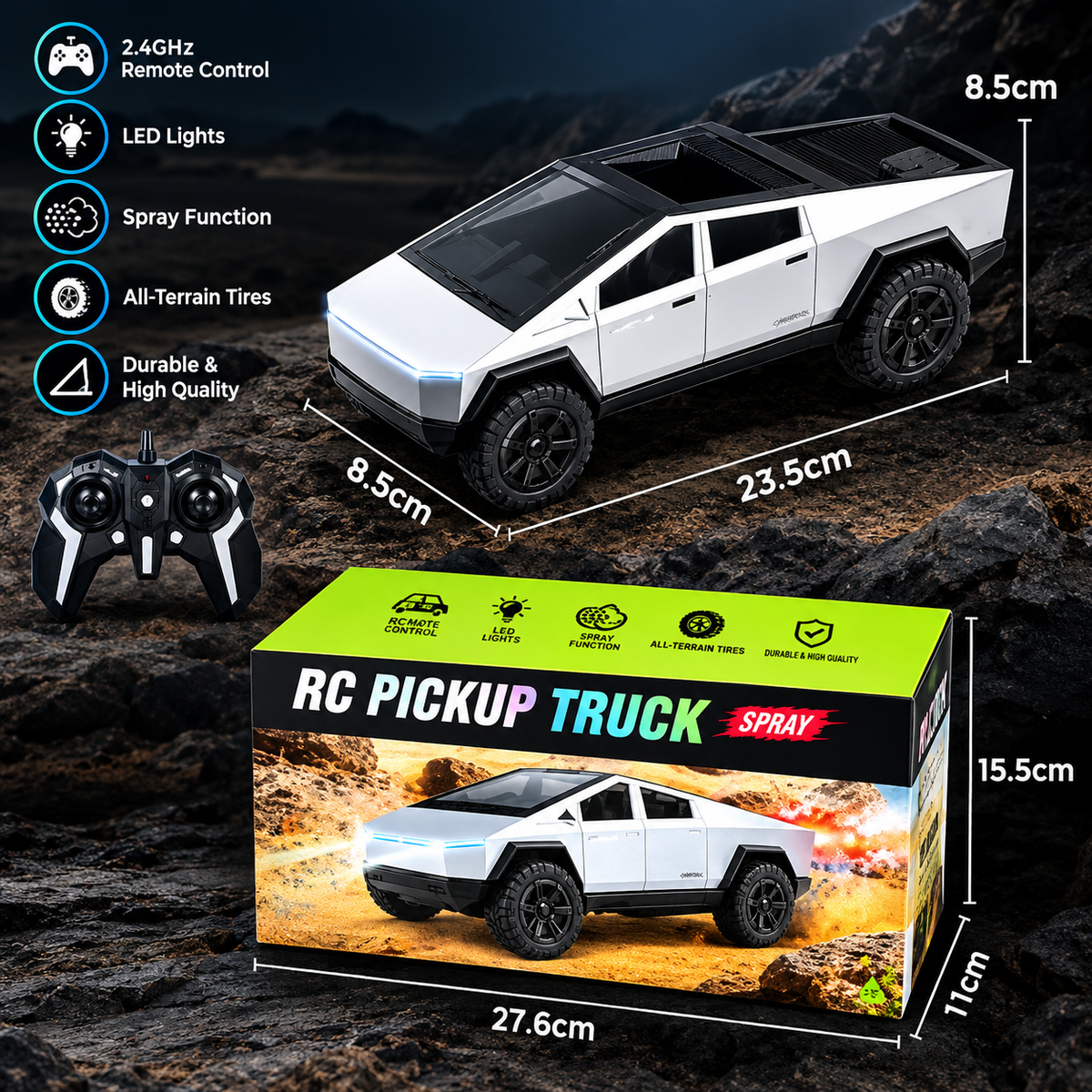 RC Pickup Truck with Spray Function