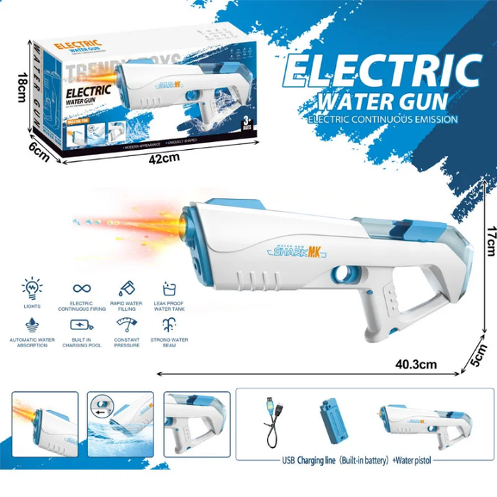 Electric Shark Water Gun